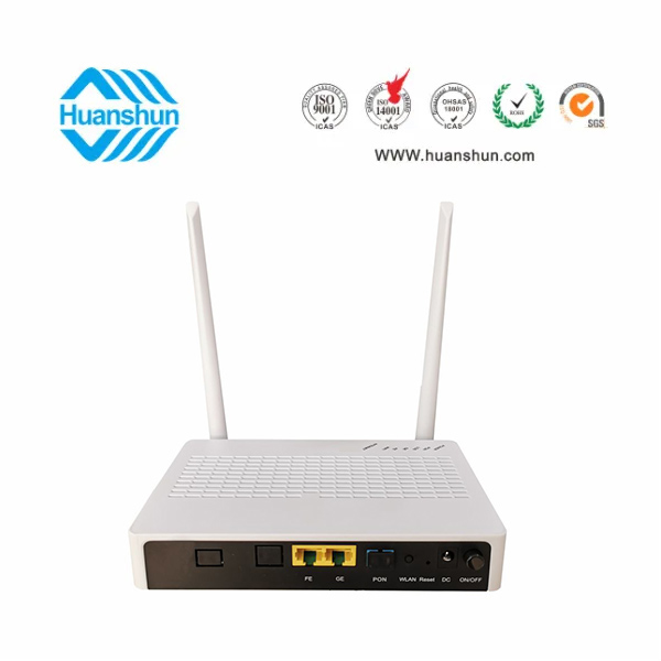 HSO2002GW G/EPON ONU（1GE+1FE+2*2WIFI外置天線(xiàn)）